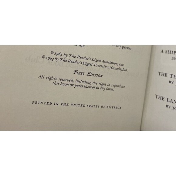 Readers Digest Condensed Books 1st Ed 1964 Decorative Cloth HC - Near Mint - Picture 10 of 10